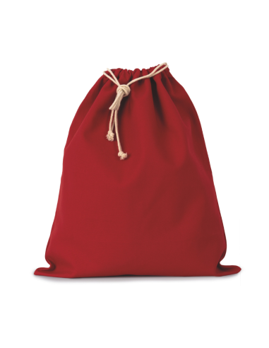 KIM-KI0747-COTTON BAG WITH DRAWCORD CLOSURE - LARGE SIZE